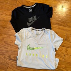 Nike running shirts